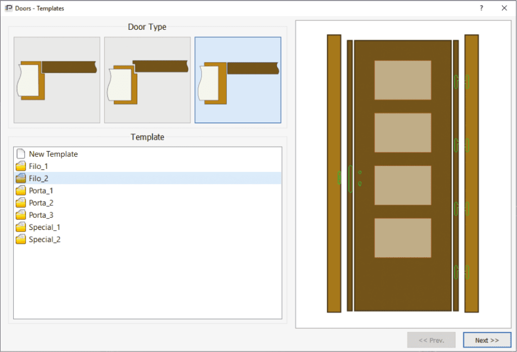 Doors teplate